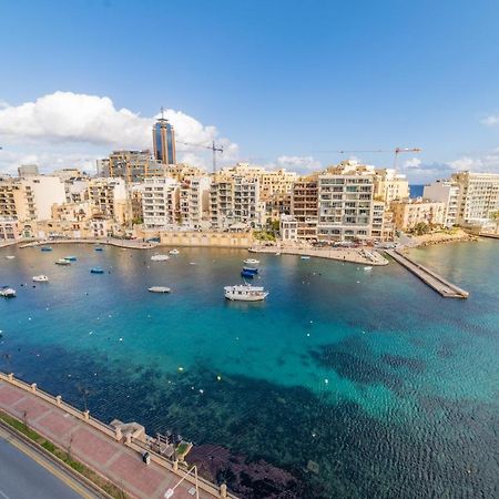 Amazing Views Of Spinola Bay In Heart Of Stjulians-Hosted By Sweetstay Saint Julian's Exterior photo